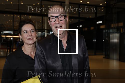 Rotterdam 28 april 2022
Musicalawards gala in Ahoy Rotterdam. Bart Chabot met vrouw