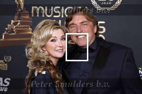 Rotterdam 28 april 2022
Musicalawards gala in Ahoy Rotterdam.
Brigitte Nijman met haar partner