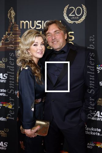 Rotterdam 28 april 2022
Musicalawards gala in Ahoy Rotterdam.
Brigitte Nijman met haar partner