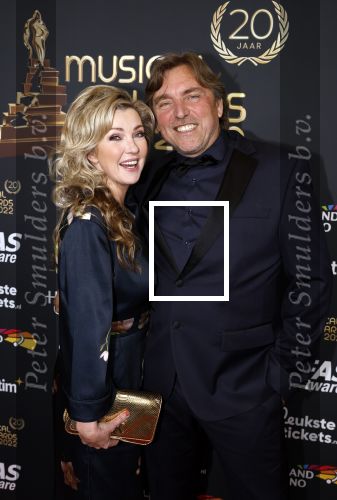 Rotterdam 28 april 2022
Musicalawards gala in Ahoy Rotterdam.
Brigitte Nijman met haar partner