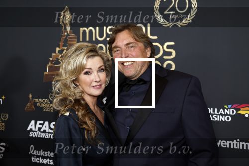 Rotterdam 28 april 2022
Musicalawards gala in Ahoy Rotterdam.
Brigitte Nijman met haar partner