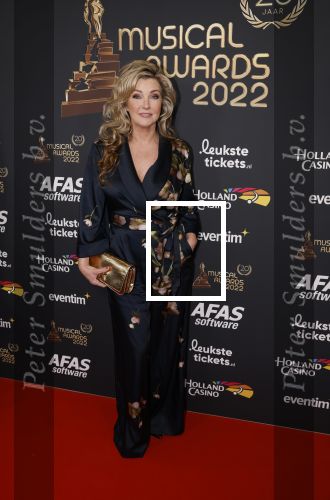 Rotterdam 28 april 2022
Musicalawards gala in Ahoy Rotterdam.
Brigitte Nijman met haar partner