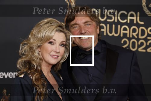 Rotterdam 28 april 2022
Musicalawards gala in Ahoy Rotterdam.
Brigitte Nijman met haar partner