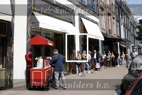 Amstedam 7 mei 2022
Cartier winkel op de pc hooftstraat