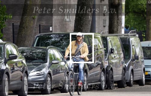 Amsterdam 10 mei 2022
Chris Zegers op de fiets in Amsterdam.