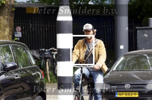 Amsterdam 10 mei 2022
Chris Zegers op de fiets in Amsterdam.