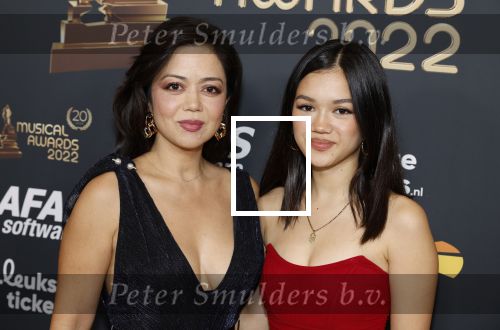 Rotterdam 28 april 2022
Musicalawards gala in Ahoy Rotterdam.
Cystine Carreon met dochter Kyana
