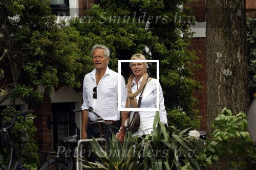 Amsterdam 7 mei 2022
Denise Boehoff met haar vriend Mike Kesseler in Amsterdam zuid.