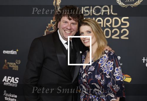 Rotterdam 28 april 2022
Musicalawards gala in Ahoy Rotterdam.
Dominic Seldis met zijn vrouw