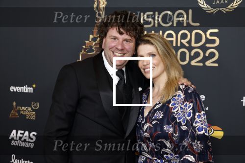 Rotterdam 28 april 2022
Musicalawards gala in Ahoy Rotterdam.
Dominic Seldis met zijn vrouw