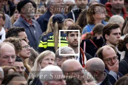 Amsterdam 4 m2i 2022
Dodenherdenking op de dam . Aanwezig oa Koning Willem Alexander Koningin Maxima Mark Rutte en burgemeester Femke Halsema . Duncan Laurence