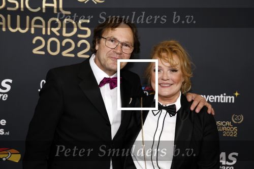 Rotterdam 28 april 2022
Musicalawards gala in Ahoy Rotterdam.
Ellen Pieters met partner