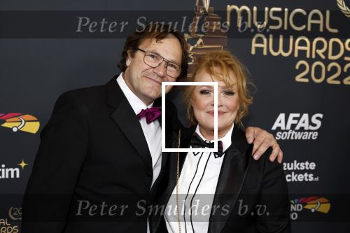 Rotterdam 28 april 2022
Musicalawards gala in Ahoy Rotterdam.
Ellen Pieters met partner