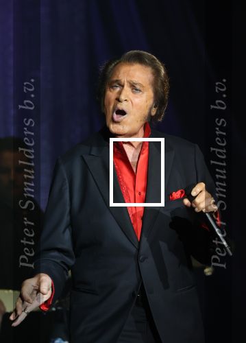 Oostende, 18 April 2022 Optreden van Engelbert Humperdinck met bezoek van de Nederlandse Engelbert Humperdinck, Rene Le Blanc