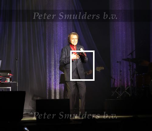 Oostende, 18 April 2022 Optreden van Engelbert Humperdinck met bezoek van de Nederlandse Engelbert Humperdinck, Rene Le Blanc