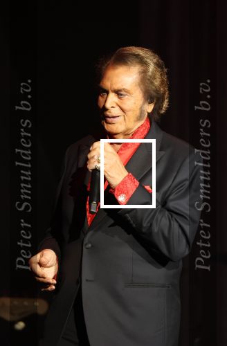 Oostende, 18 April 2022 Optreden van Engelbert Humperdinck met bezoek van de Nederlandse Engelbert Humperdinck, Rene Le Blanc