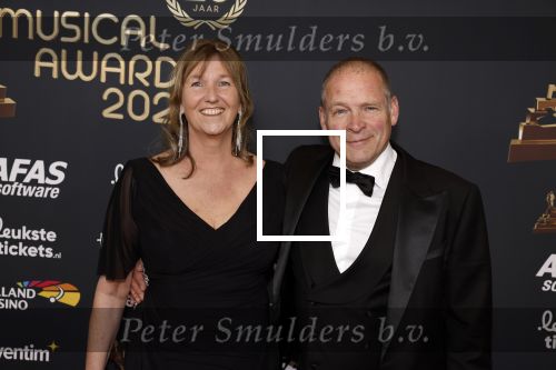 Rotterdam 28 april 2022
Musicalawards gala in Ahoy Rotterdam.
Erik v Muiswinkel met zijn vrouw