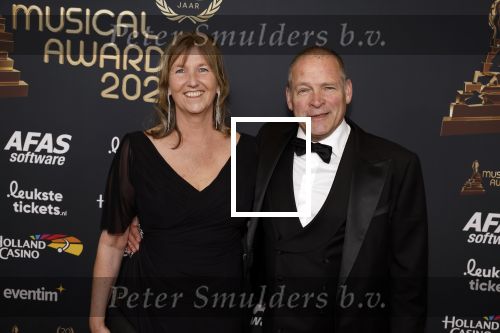 Rotterdam 28 april 2022
Musicalawards gala in Ahoy Rotterdam.
Erik v Muiswinkel met zijn vrouw