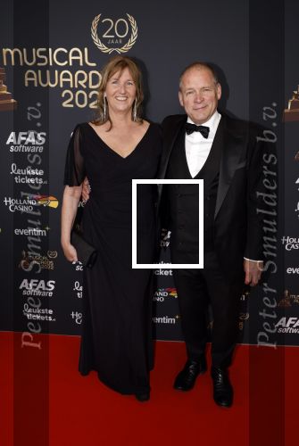 Rotterdam 28 april 2022
Musicalawards gala in Ahoy Rotterdam.
Erik v Muiswinkel met zijn vrouw