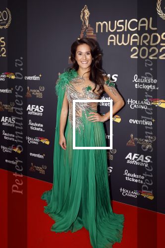Rotterdam 28 april 2022
Musicalawards gala in Ahoy Rotterdam.
Esmee Dekker met partner