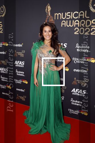 Rotterdam 28 april 2022
Musicalawards gala in Ahoy Rotterdam.
Esmee Dekker met partner