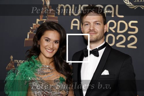 Rotterdam 28 april 2022
Musicalawards gala in Ahoy Rotterdam.
Esmee Dekker met partner