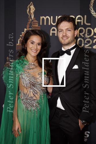 Rotterdam 28 april 2022
Musicalawards gala in Ahoy Rotterdam.
Esmee Dekker met partner