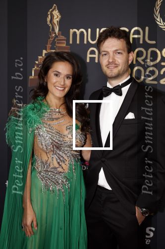 Rotterdam 28 april 2022
Musicalawards gala in Ahoy Rotterdam.
Esmee Dekker met partner