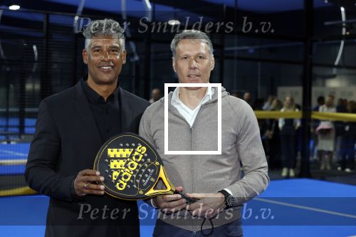 Utrecht 24 april 2022
Opening hal 22.        ( Padel bowling fitness en squash)
De eigenaren zijn Marco v Basten Frank Rijkaard Parry Overeem Barry Atsma en Edwin Oosterlaar.