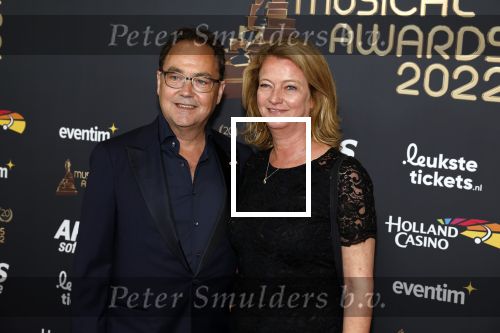 Rotterdam 28 april 2022
Musicalawards gala in Ahoy Rotterdam.
Fred Boot met partner