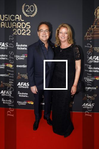 Rotterdam 28 april 2022
Musicalawards gala in Ahoy Rotterdam.
Fred Boot met partner