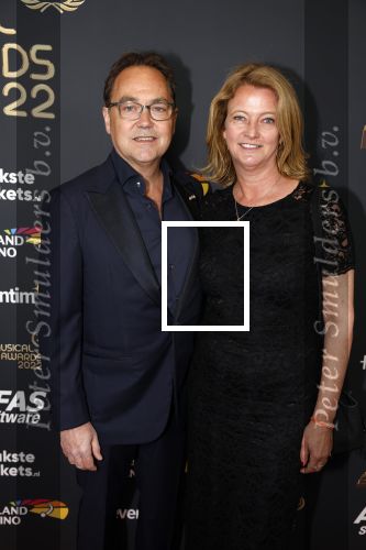 Rotterdam 28 april 2022
Musicalawards gala in Ahoy Rotterdam.
Fred Boot met partner