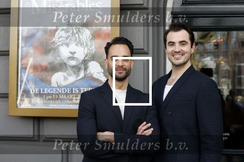 Amsterdam 19 april 2022
Castpresentatie van Les Miserables met oa Sem Gerritsma, Channah Hewitt Mark Roy Luykx Ellen Pieters Milan v Waardenburg  Freek Bartels Vajen van den Bosch Producenten Hans Cornelissen en Ruud de Graaf in Koninklijk Theater Carre.