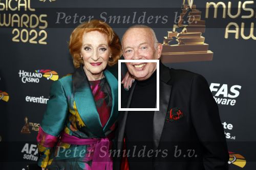 Rotterdam 28 april 2022
Musicalawards gala in Ahoy Rotterdam.
Frans Mulder en Gerrie v d Klei