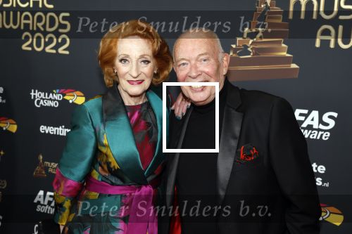 Rotterdam 28 april 2022
Musicalawards gala in Ahoy Rotterdam.
Frans Mulder en Gerrie v d Klei