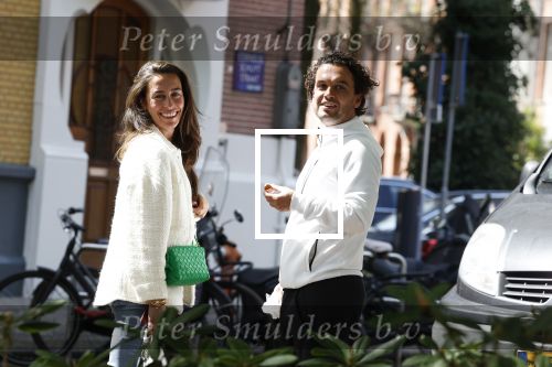 Amsterdam 19 april 2022
Golda Doof met haar vriend Gary Smit i Amsterdam zuid.