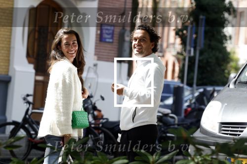 Amsterdam 19 april 2022
Golda Doof met haar vriend Gary Smit i Amsterdam zuid.