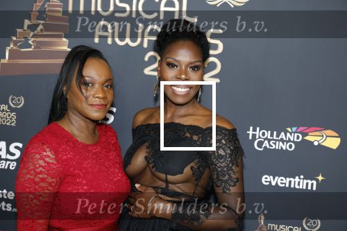 Rotterdam 28 april 2022
Musicalawards gala in Ahoy Rotterdam.
Imanuelle Grives kwam met haar zus