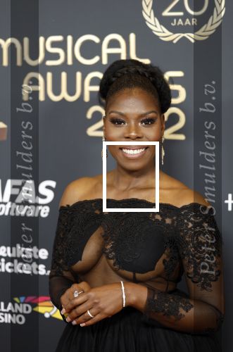 Rotterdam 28 april 2022
Musicalawards gala in Ahoy Rotterdam.
Imanuelle Grives kwam met haar zus