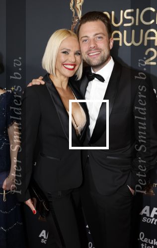 Rotterdam 28 april 2022
Musicalawards gala in Ahoy Rotterdam.
Jelle de Jong met partner