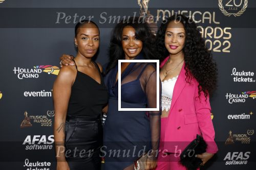 Rotterdam 28 april 2022
Musicalawards gala in Ahoy Rotterdam.
Joanne Telesford kwam met haar dochter