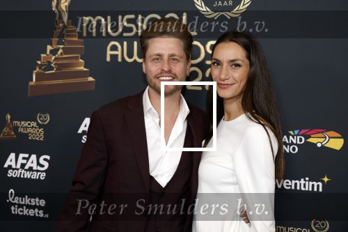 Rotterdam 28 april 2022
Musicalawards gala in Ahoy Rotterdam.
Joel de Tombe met vriendin