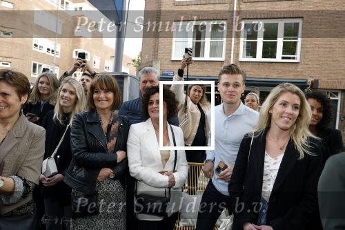 Amsterdam 29 april 2022
Opening Restaurant Poppys van Moise Trustfull Carola Kirschbaum en Britt Scholte in de amsterdamse pijp.