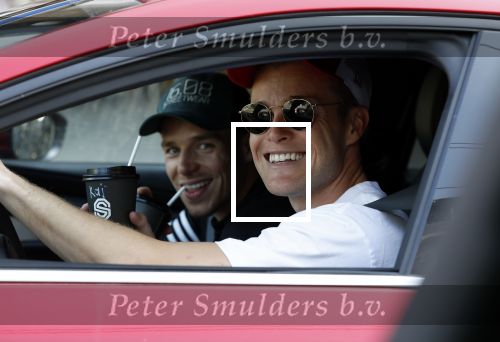 Amsterdam 6 mei 2022
Kaj v d Voort en Koen Weijland samen in de auto in Amsterdam zuid