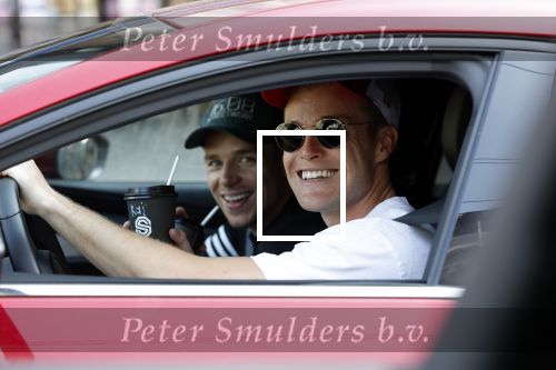 Amsterdam 6 mei 2022
Kaj v d Voort en Koen Weijland samen in de auto in Amsterdam zuid
