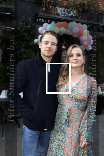 Amsterdam 29 april 2022
Opening Restaurant Poppys van Moise Trustfull Carola Kirschbaum en Britt Scholte in de amsterdamse pijp.
Carola met haar vriend Koen Weijland
