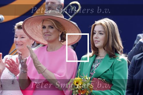 Maastricht 27 april 2022
Koningsdag wordt dit jaar in Maastricht gevierd . Aanwezig Koning Willem Alexander Koningin Maxima Prinses Amalia Prinses Alexia Prinses Ariane Prins Constantijn Prinses Laurentien Prins Maurits Prinses Marilene Prins Bernhard Prinses Annette Prins Floris Prinses Aimee Prins Pieter Christiaan en Prinses Annette.