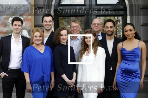 Amsterdam 19 april 2022
Castpresentatie van Les Miserables met oa Sem Gerritsma, Channah Hewitt Mark Roy Luykx Ellen Pieters Milan van Waardenburg Freek Bartels Vajen van den Bosch Producenten Hans Cornelissen en Ruud de Graaf in Koninklijk Theater Carre.