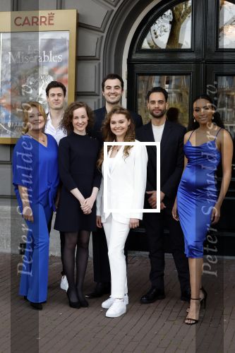 Amsterdam 19 april 2022
Castpresentatie van Les Miserables met oa Sem Gerritsma, Channah Hewitt Mark Roy Luykx Ellen Pieters Milan van Waardenburg Freek Bartels Vajen van den Bosch Producenten Hans Cornelissen en Ruud de Graaf in Koninklijk Theater Carre.