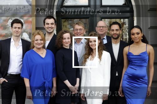 Amsterdam 19 april 2022
Castpresentatie van Les Miserables met oa Sem Gerritsma, Channah Hewitt Mark Roy Luykx Ellen Pieters Milan van Waardenburg Freek Bartels Vajen van den Bosch Producenten Hans Cornelissen en Ruud de Graaf in Koninklijk Theater Carre.